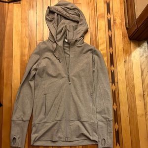 Lululemon heather grey hoodie size 4